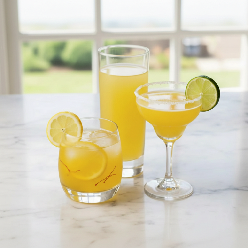 How to make a Saffron infused energy drink (Saffroney)