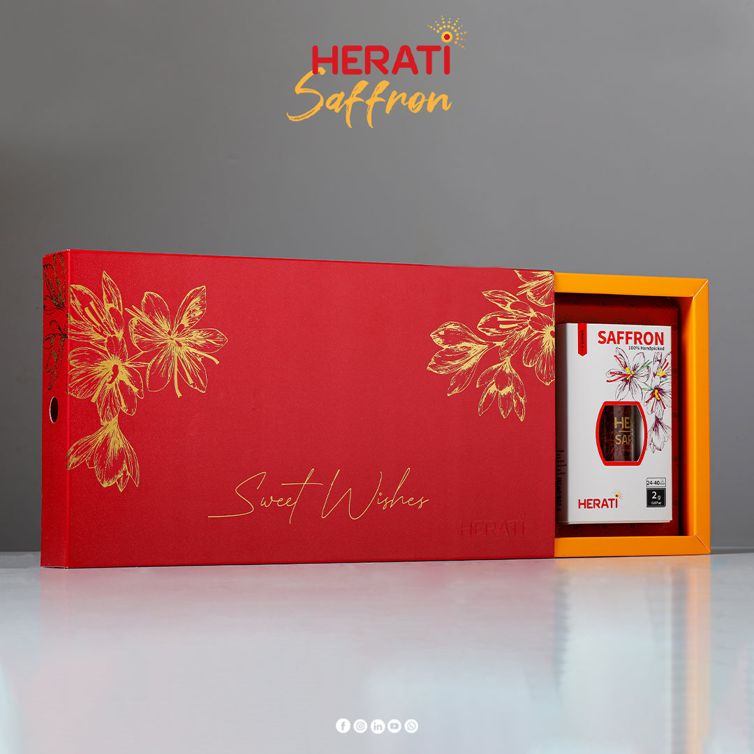 Saffron Gift Box – 7g (0.25oz) | Premium Herati Saffron