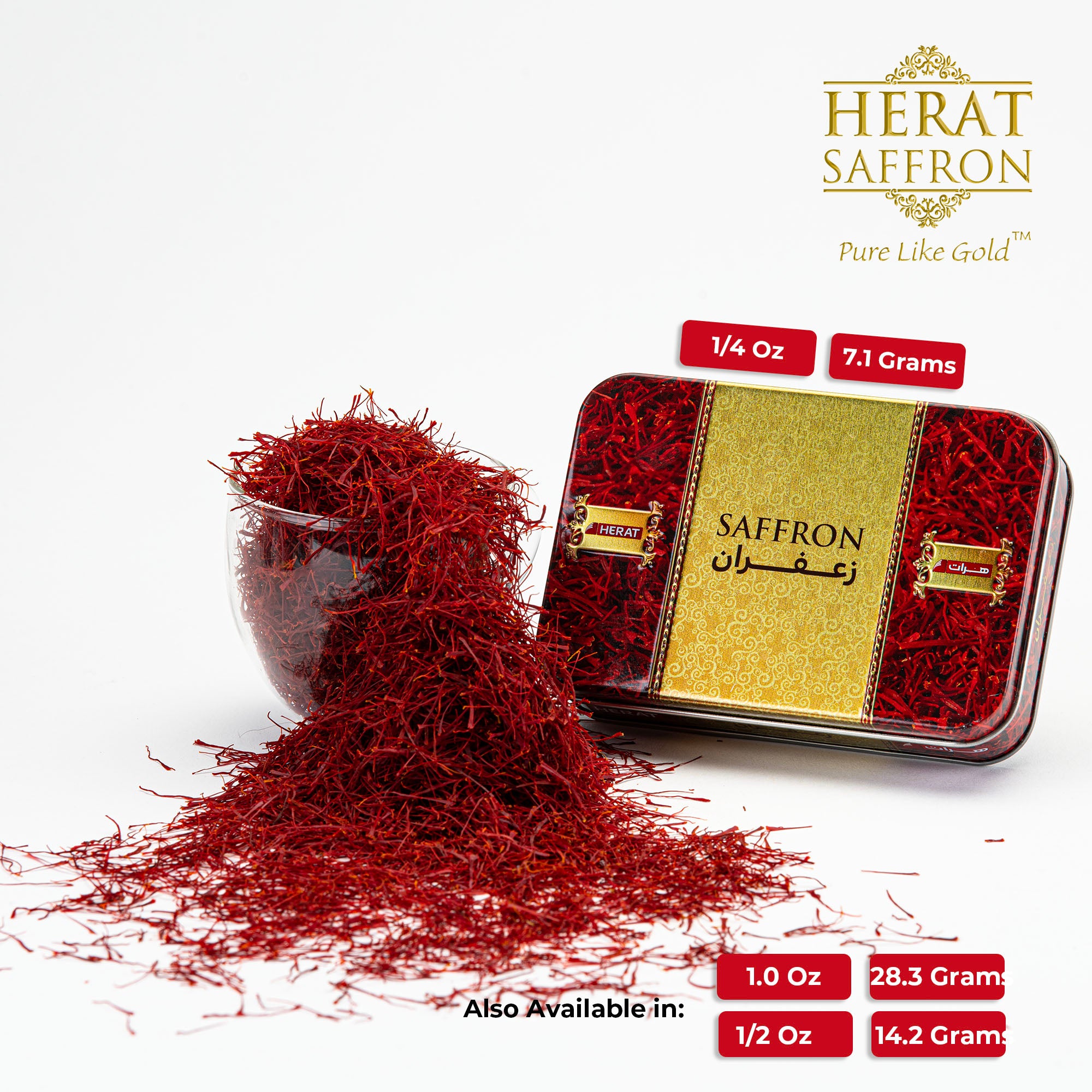 Saffron Super Negin ½ oz (14.2 gr) "Glory Edition" | Herati Saffron